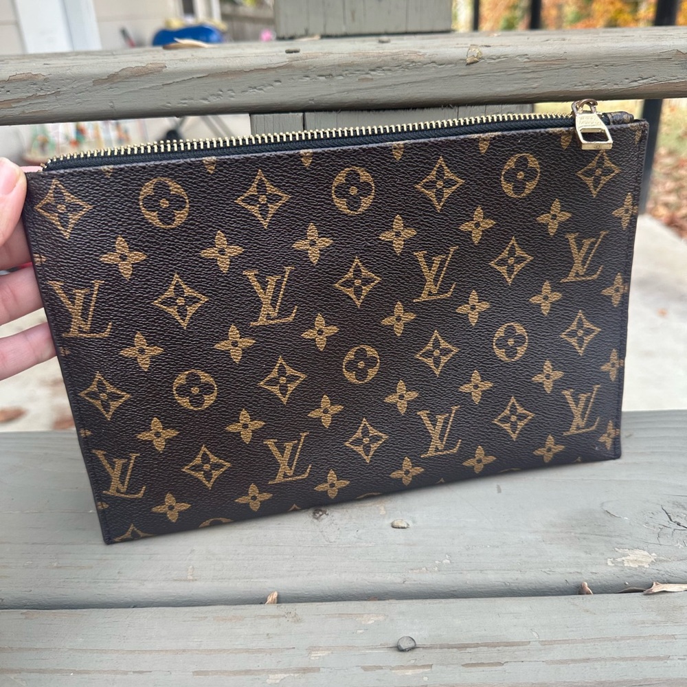 Monogram Clutch